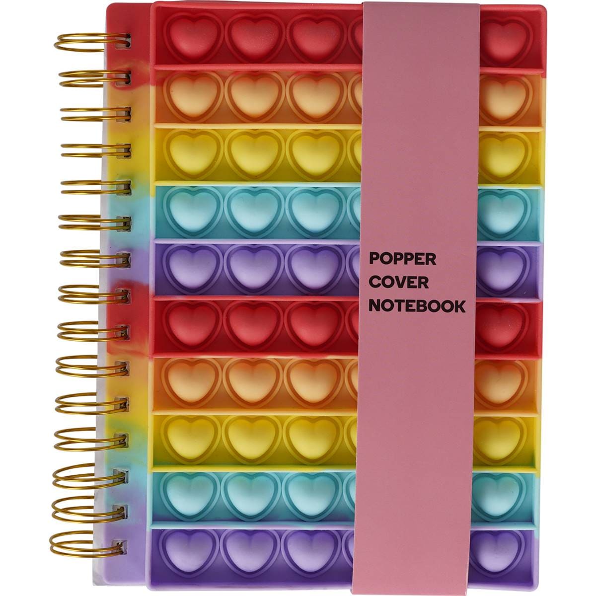 Spiral Notebook With Pop Its Assorted Each Woolworths