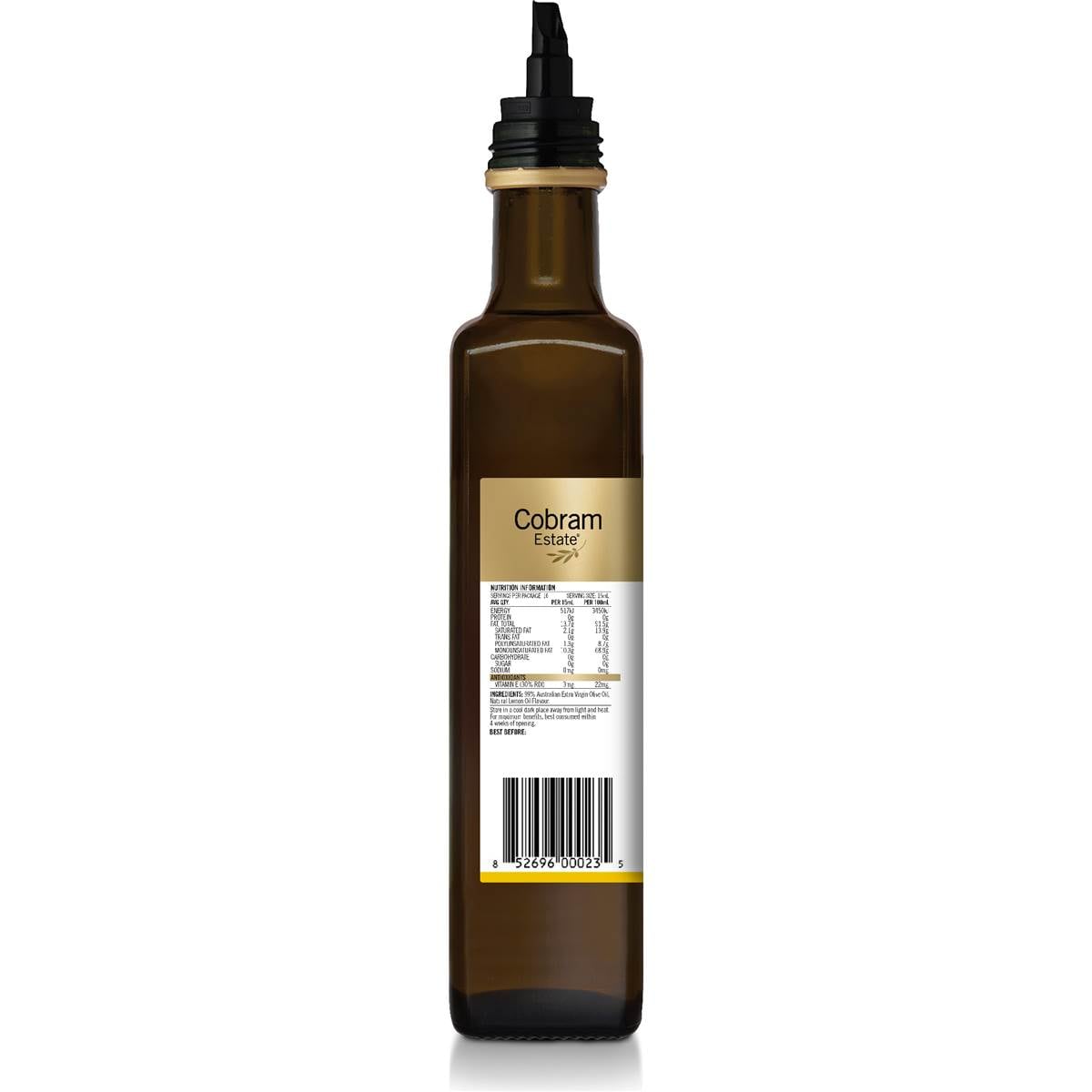 Cobram Extra Virgin Olive Oil Lemon Infused 250ml Woolworths