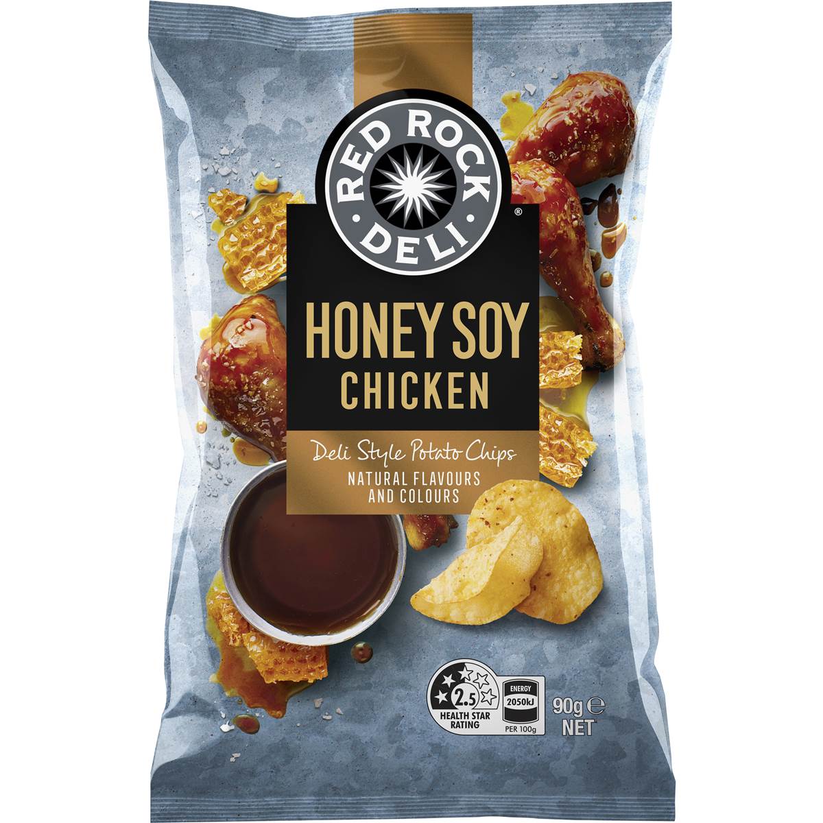 Red Rock Deli Single Pack Honey Soy Chicken 90g Woolworths