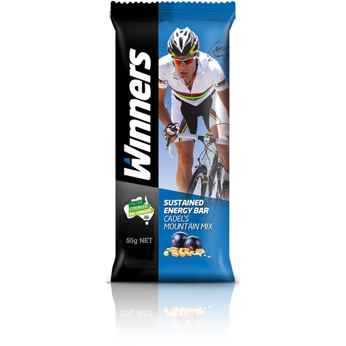Winners Sports Nutrition Energy Bar Cadel's Mountain Mix 55g Woolworths
