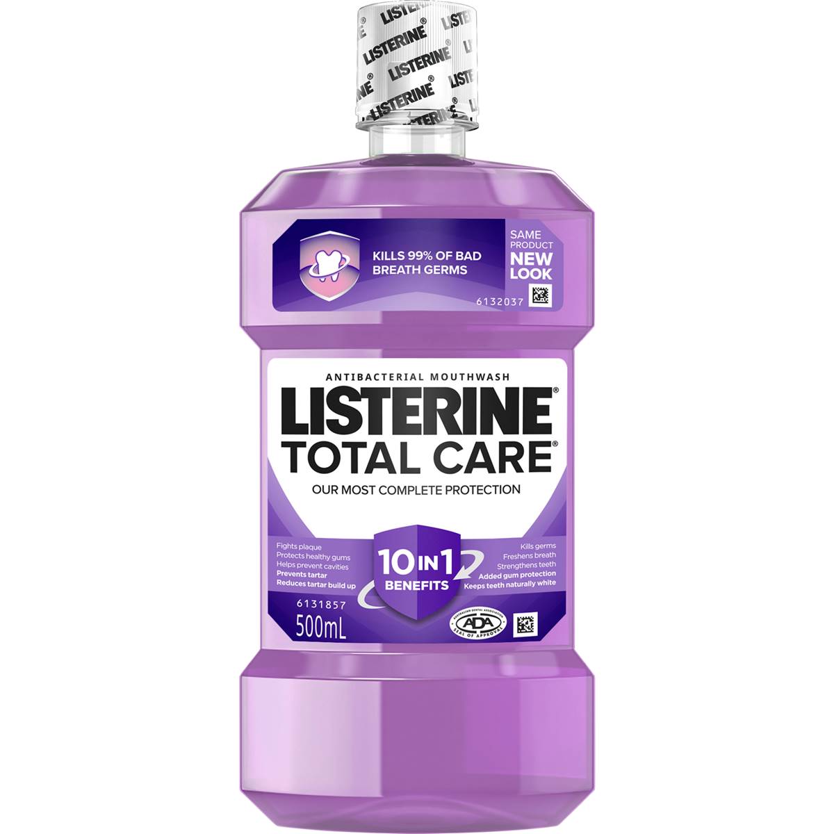 Listerine Total Care Antibacterial Mouthwash 500ml Woolworths