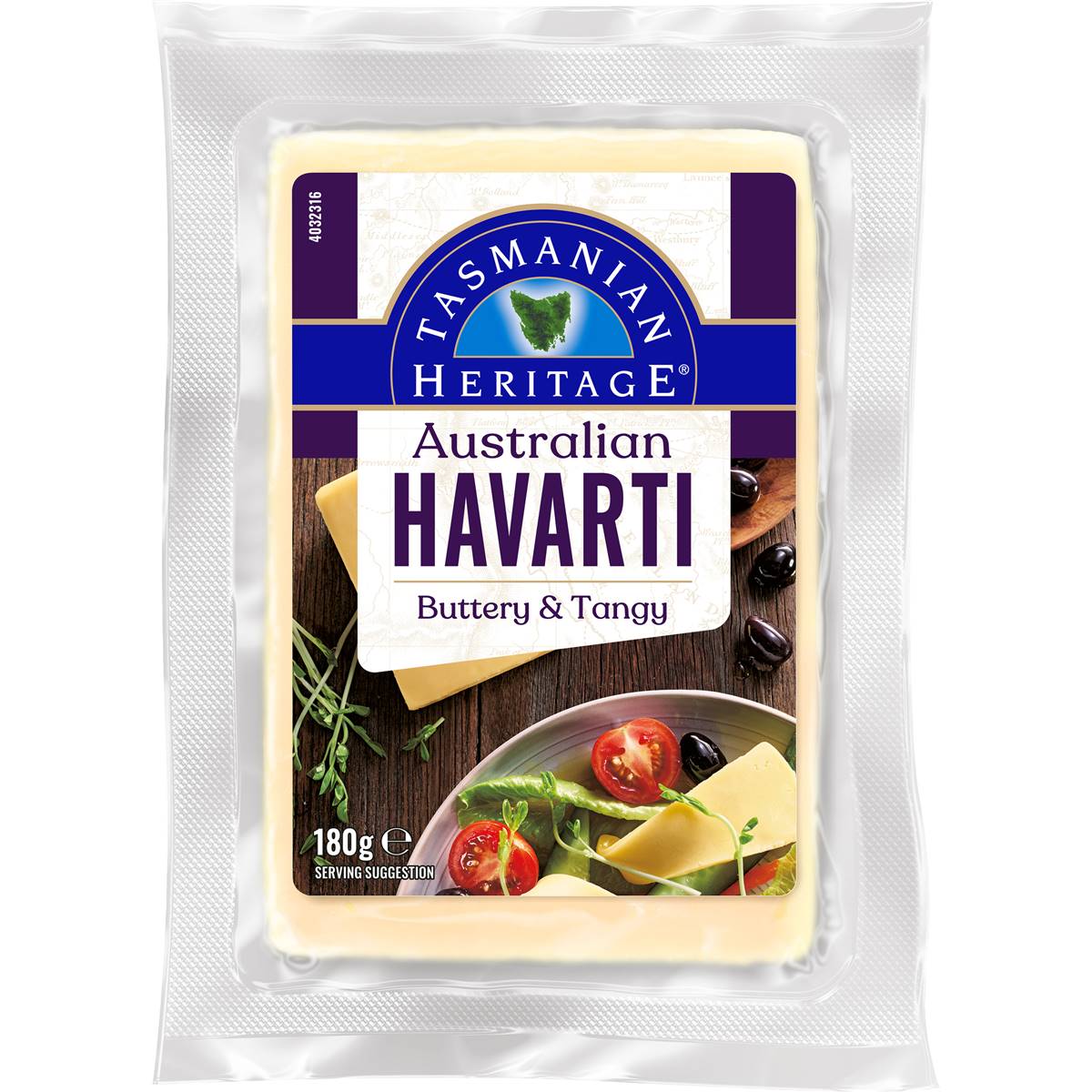 Tasmanian Heritage Havarti Cheese 180g Woolworths