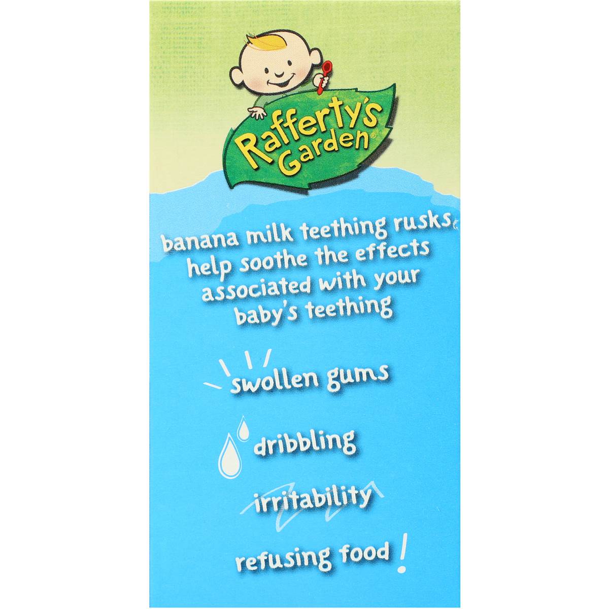 Rafferty's Garden Snacks Banana Milk Rusks 100g Woolworths