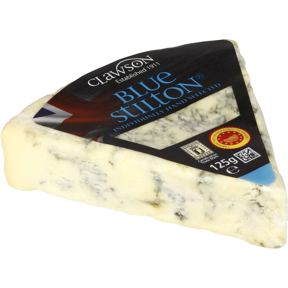 Long Clawson Strong Blue Cheese 125g | Woolworths