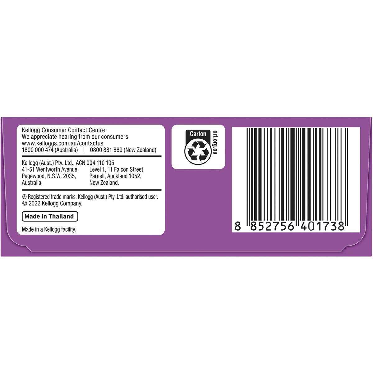 Kellogg's Lcms Kaleidos Snack Bars 6 Pack Woolworths