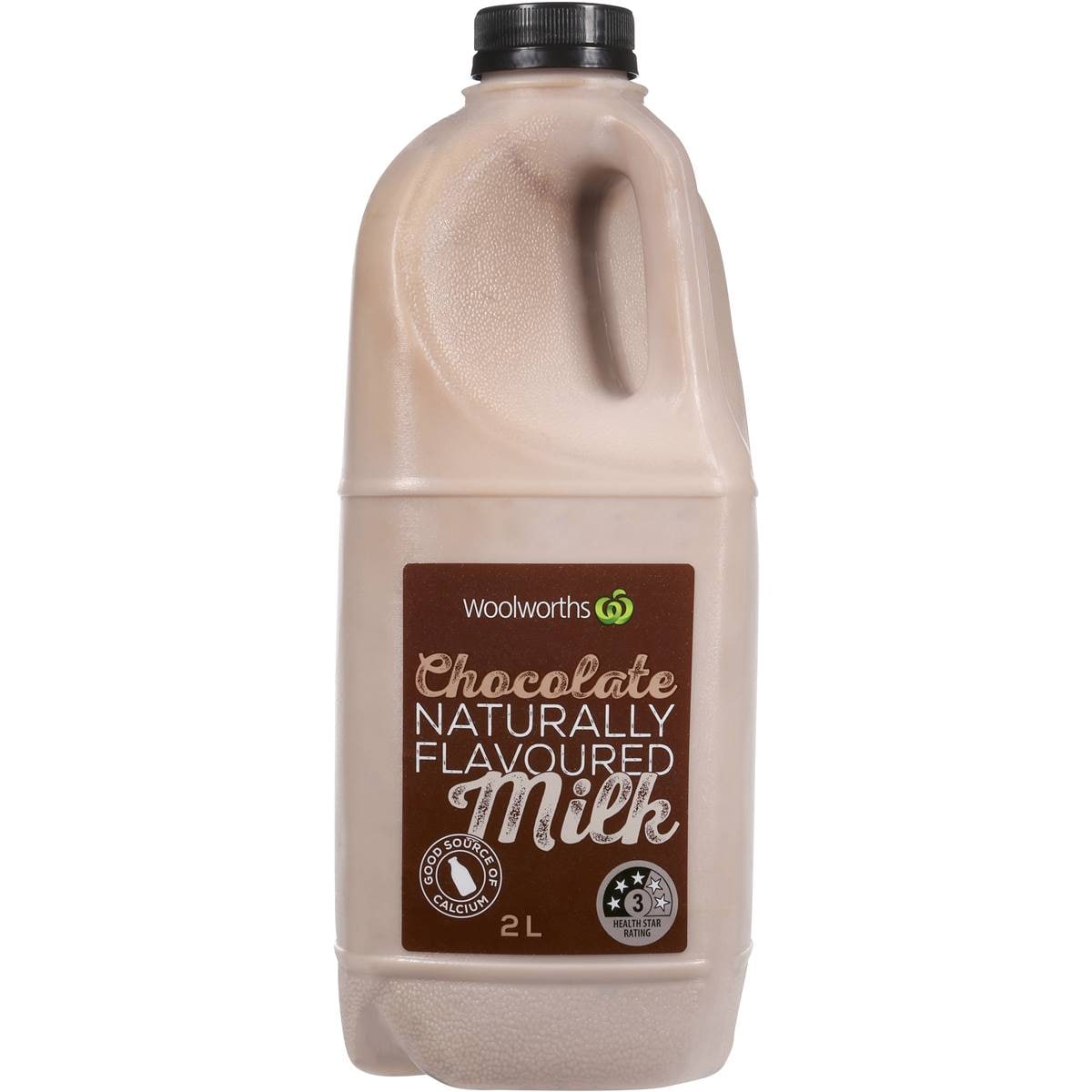Woolworths Chocolate Milk 2l Woolworths