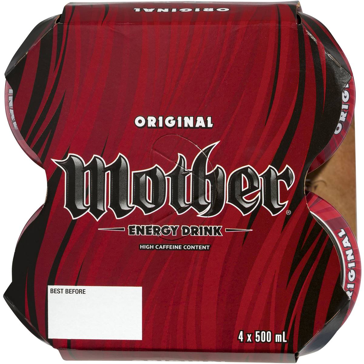 Mother Energy Drink Original Multipack Cans 500ml X4 Pack Woolworths