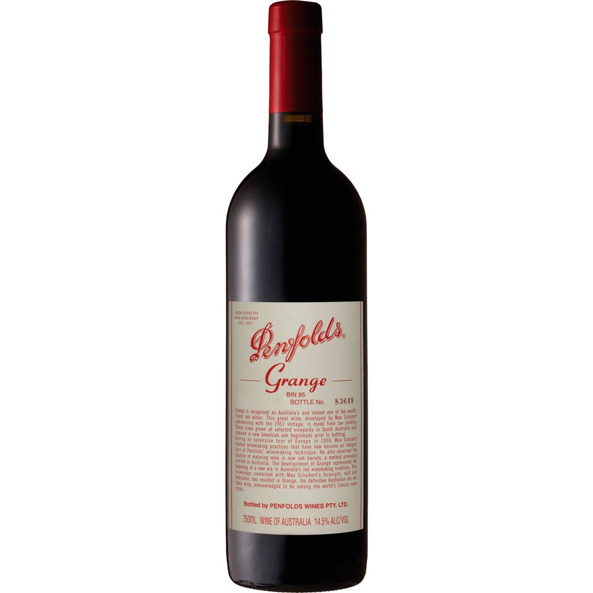 Penfolds Shiraz Grange 2004