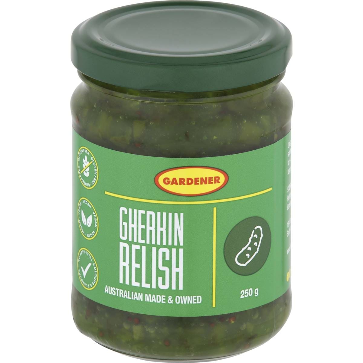 Gardener Gherkin Relish 250g Woolworths
