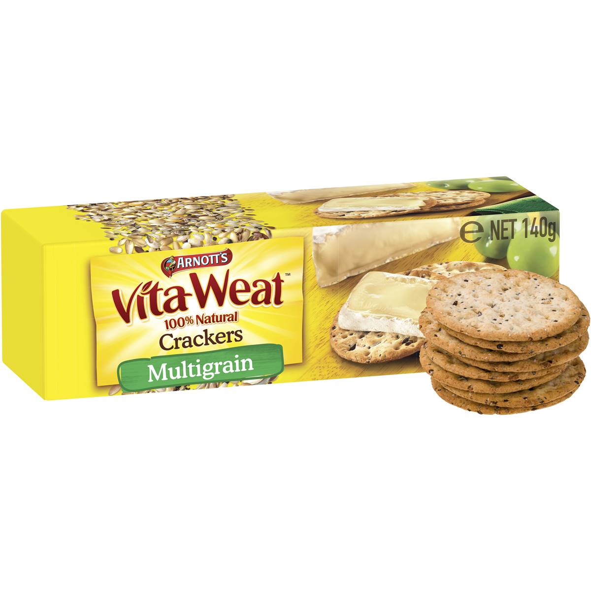 Arnott's Vita Weat Cracker Multigrain Crackers 140g Woolworths