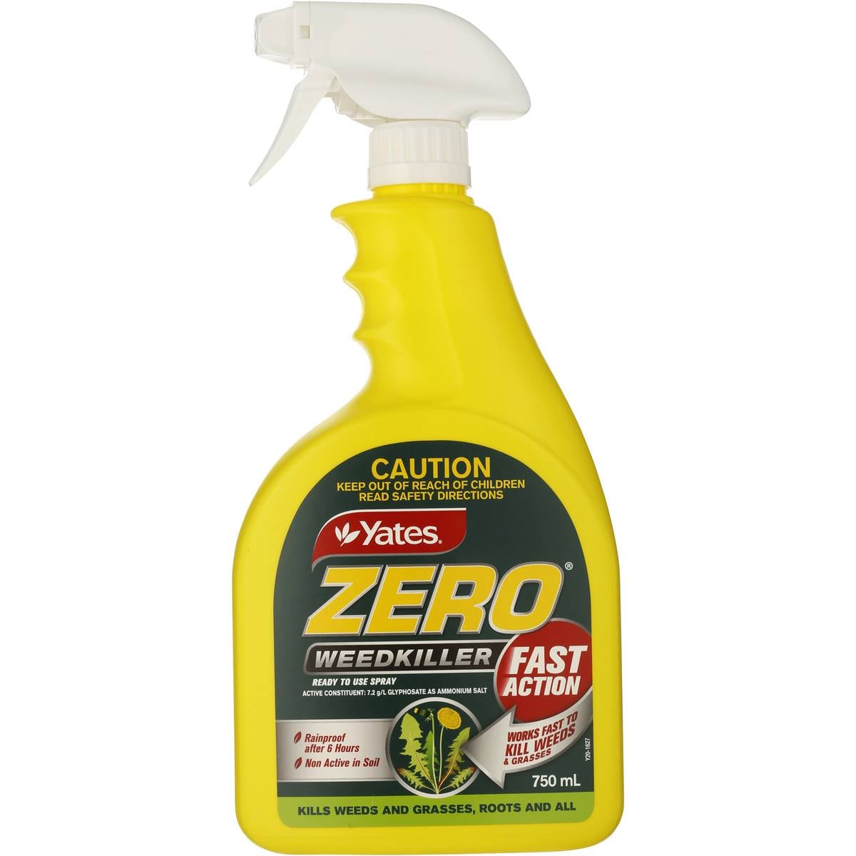 Yates Zero Rapid Garden Weed Killer 750ml Woolworths