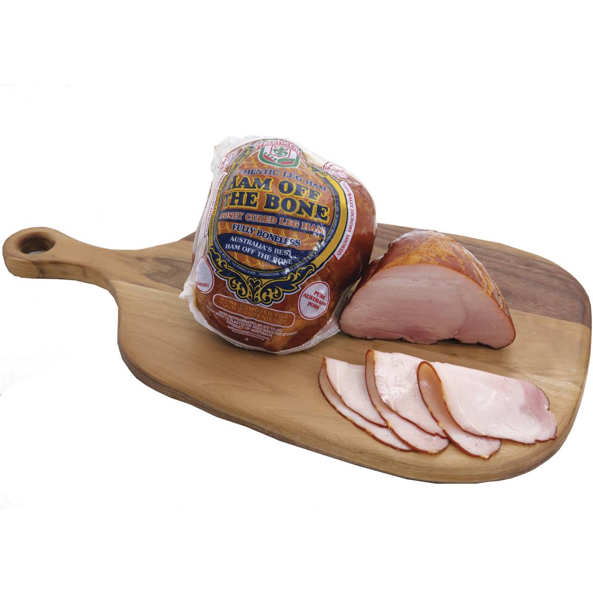 Bertocchi Authentic Leg Ham Honey Cured 700g 1 2kg Woolworths