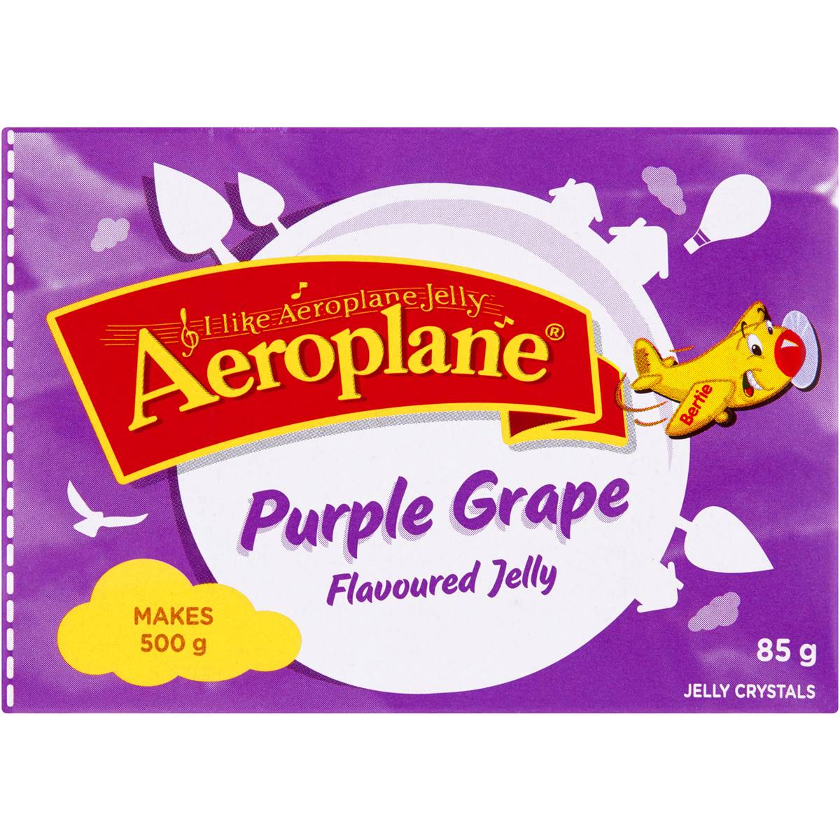 Aeroplane Original Purple Grape Flavoured Jelly 85g Woolworths