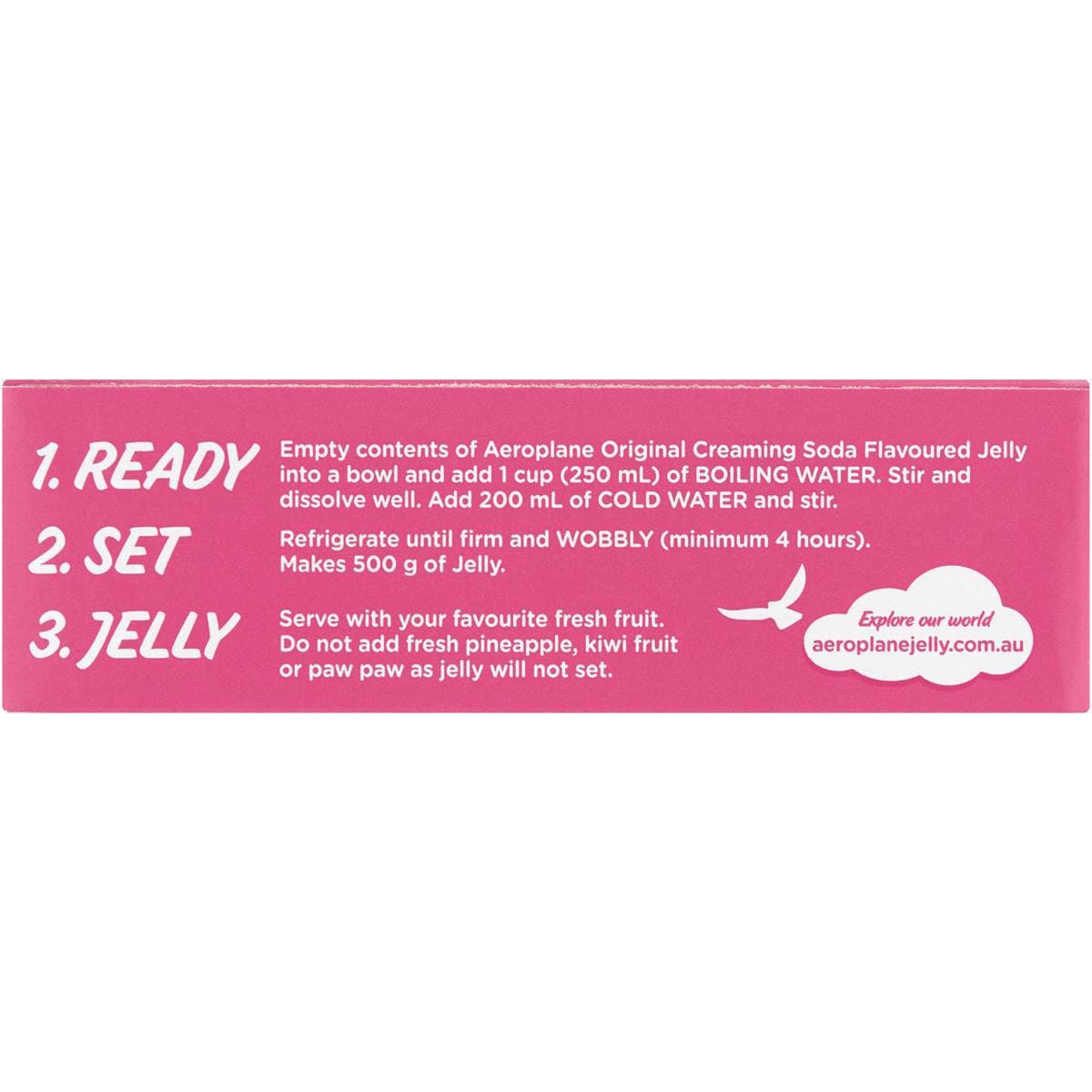 Aeroplane Jelly Creaming Soda 85g Woolworths