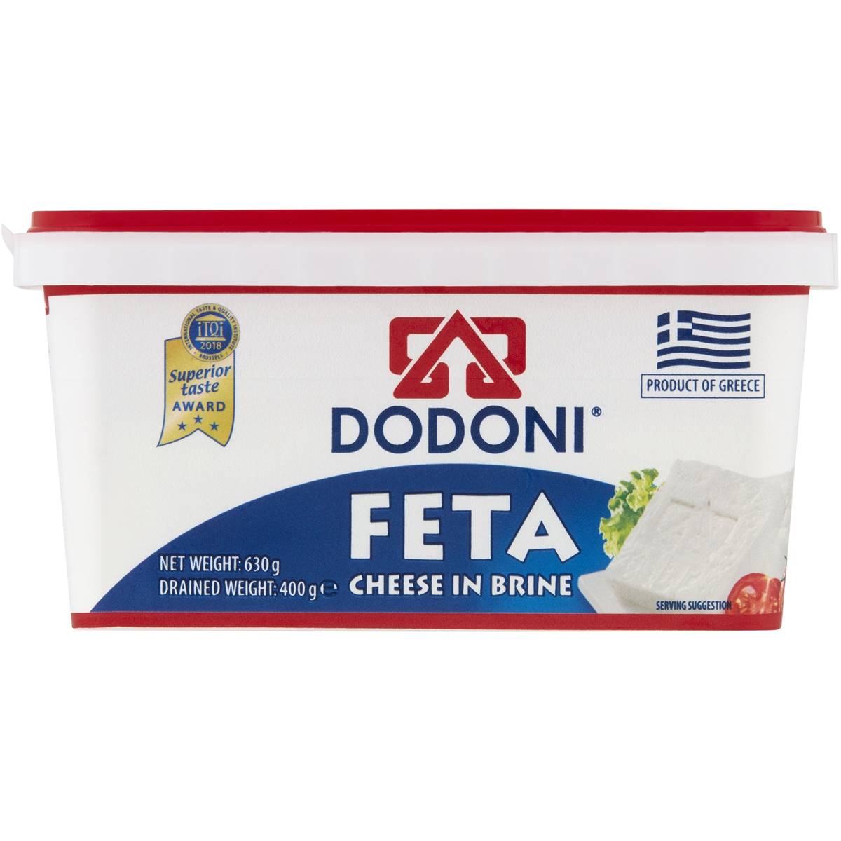 Dodoni Greek Feta Cheese 400g | Woolworths