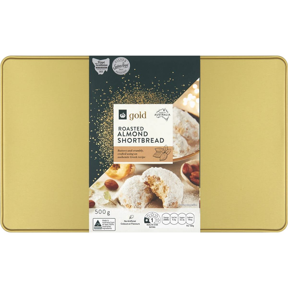 Woolworths Gold Roasted Almond Shortbread