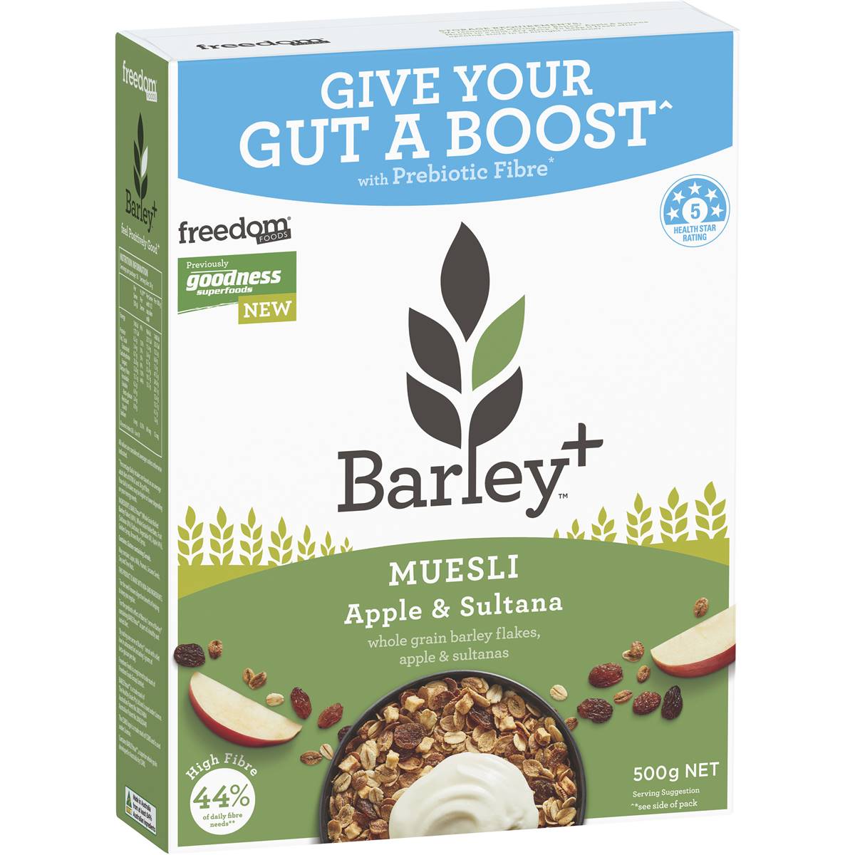 Barley + Apple And Sultana Muesli 500g Woolworths