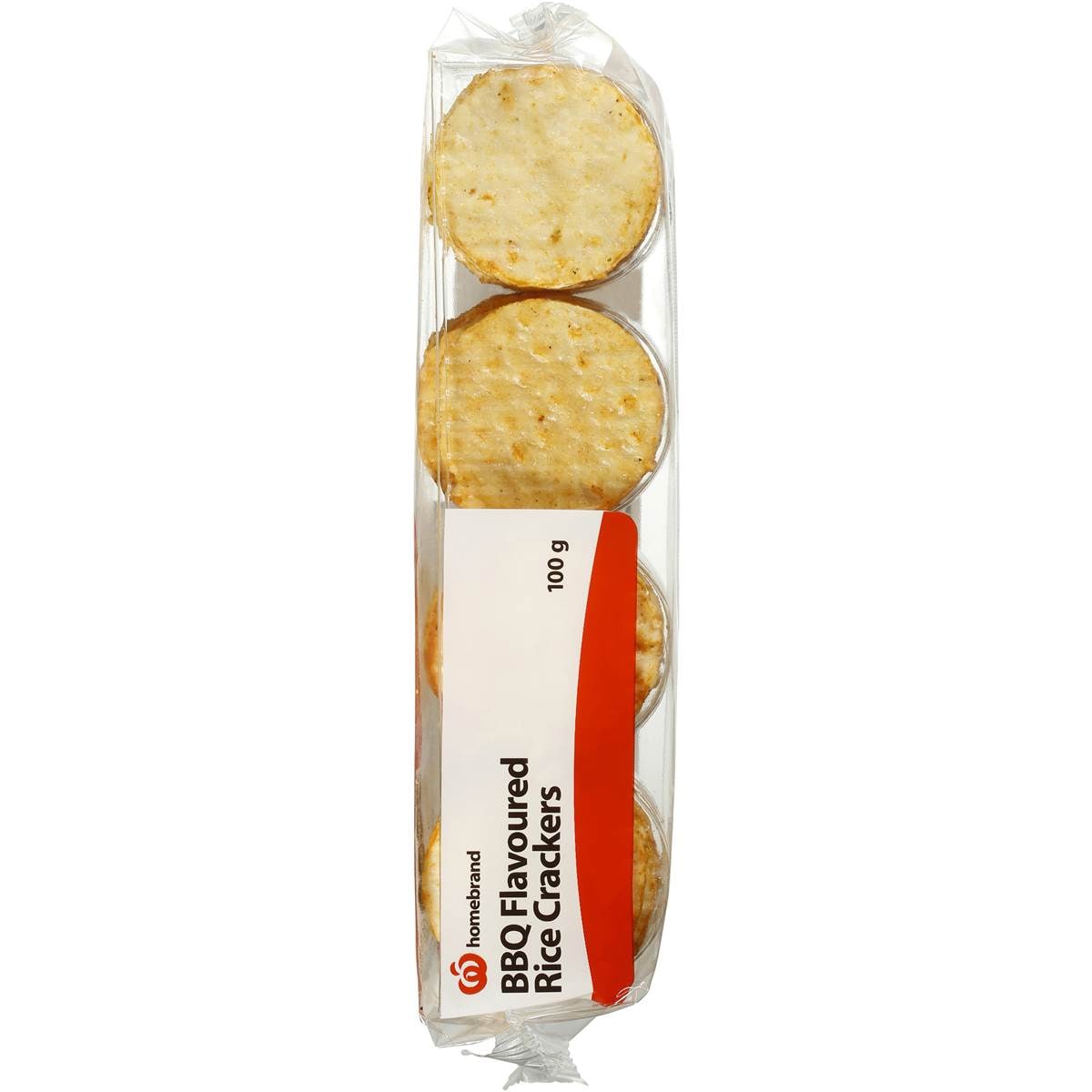 Homebrand Rice Crackers Bbq 100g Woolworths