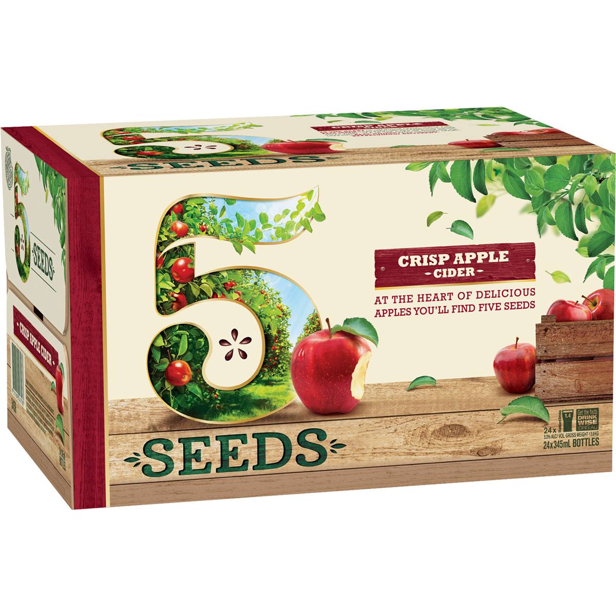 5 Seeds Crisp Apple Cider