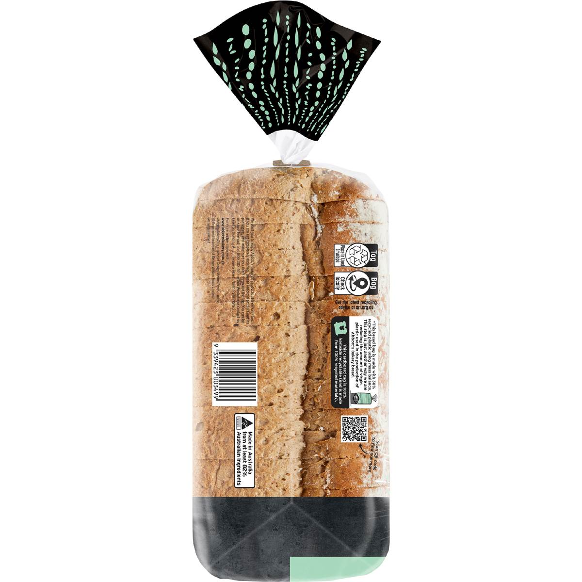 Abbott's Bakery Light Rye Sandwich Slice Bread Loaf 680g Woolworths