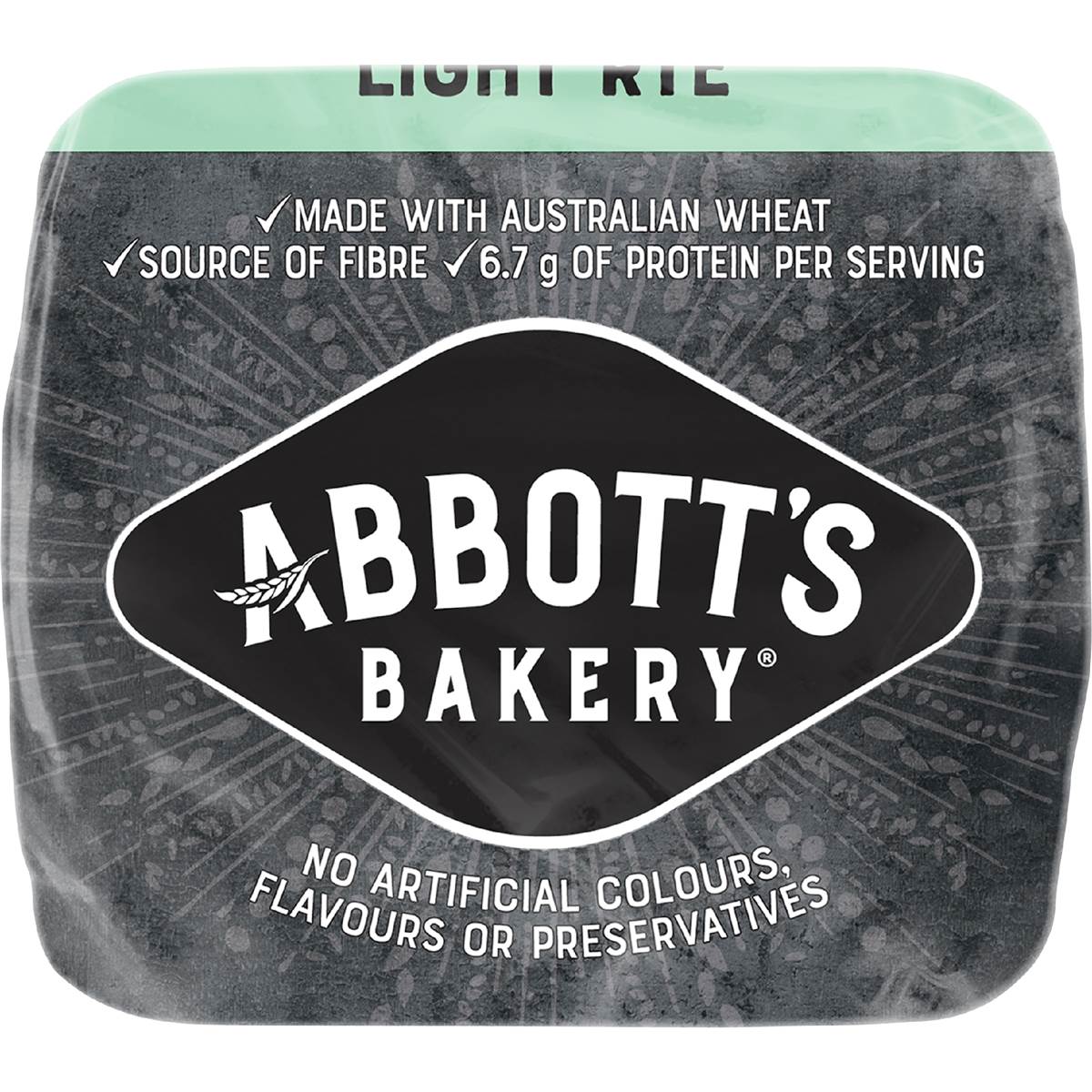 Abbott's Bakery Light Rye Sandwich Slice Bread Loaf 680g Woolworths