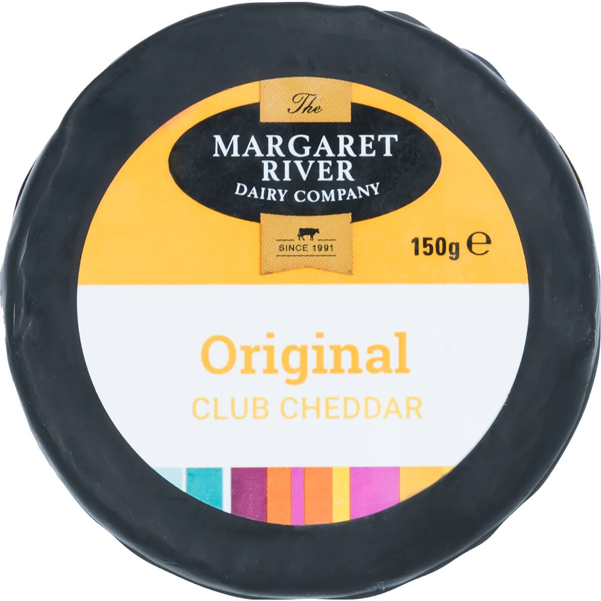 The Margaret River Dairy Company Original Club Cheddar Cheese 150g