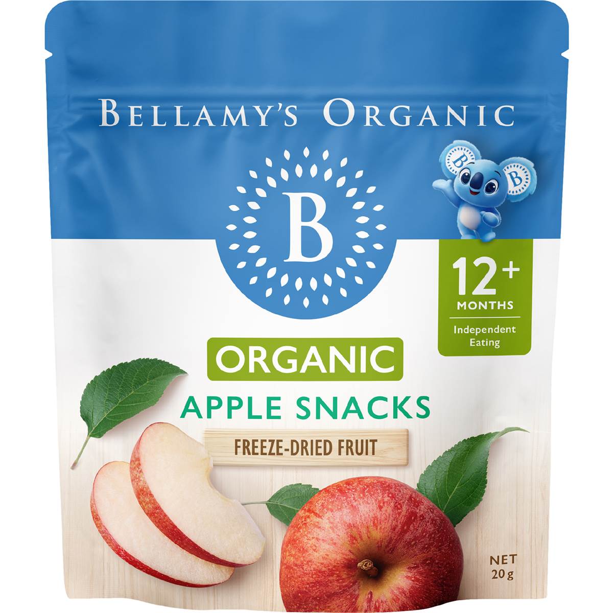 Bellamy's Organic Apple Snacks 12+ Months 20g