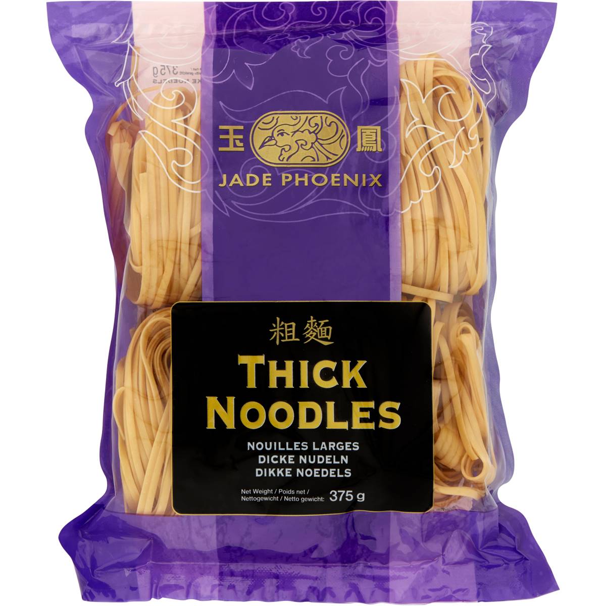 Jade Phoenix Thick Noodles 375g Woolworths