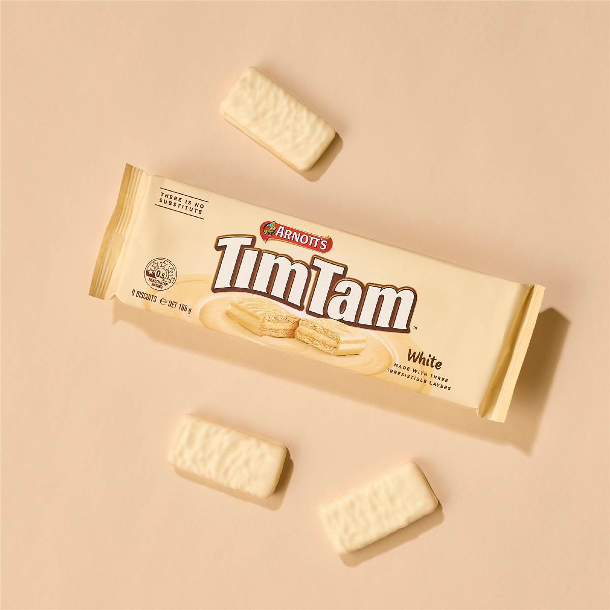 Arnott's Tim Tam White Chocolate Biscuits 165g | Woolworths