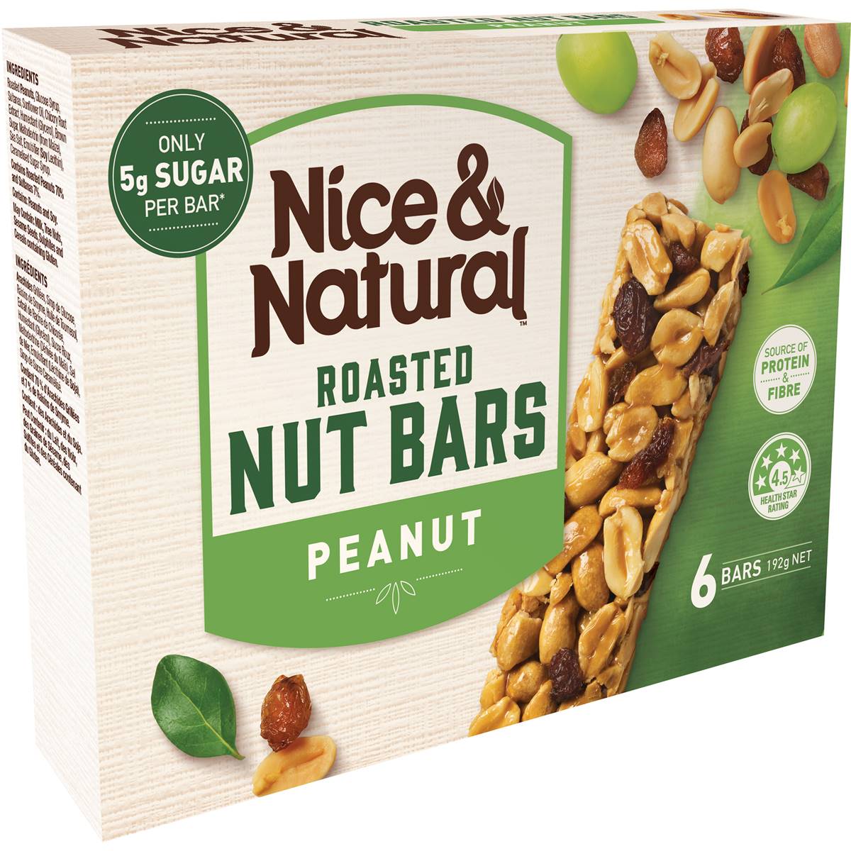 Nice & Natural Nut Bar Original 192g Woolworths