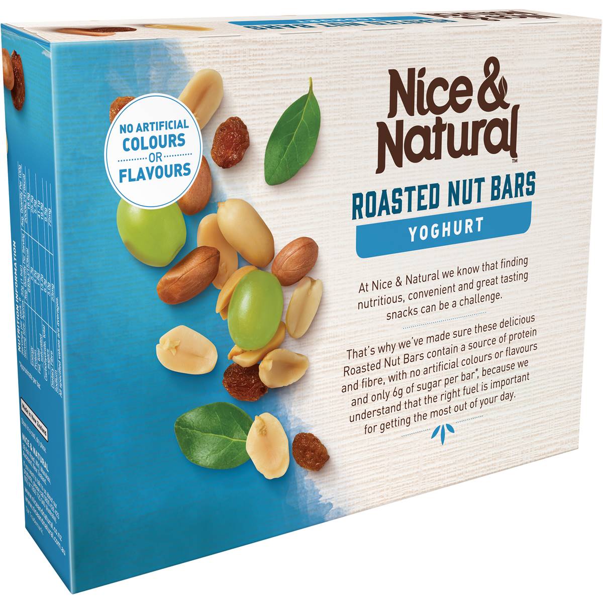Nice & Natural Nut Bar Yoghurt 6 Pack Woolworths