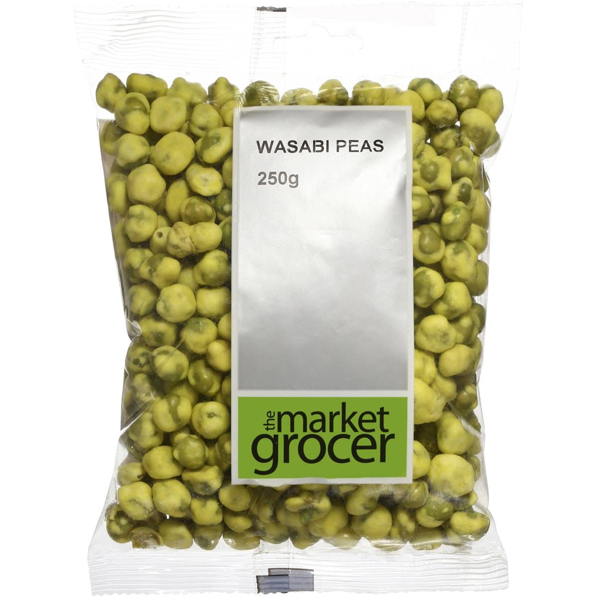 The Market Grocer Hot Wasabi Peas 250g Woolworths