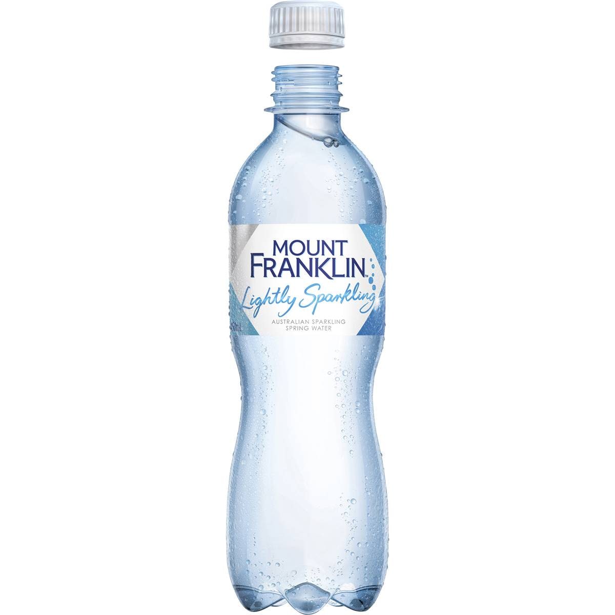 Mount Franklin Lightly Sparkling Water 450ml Woolworths