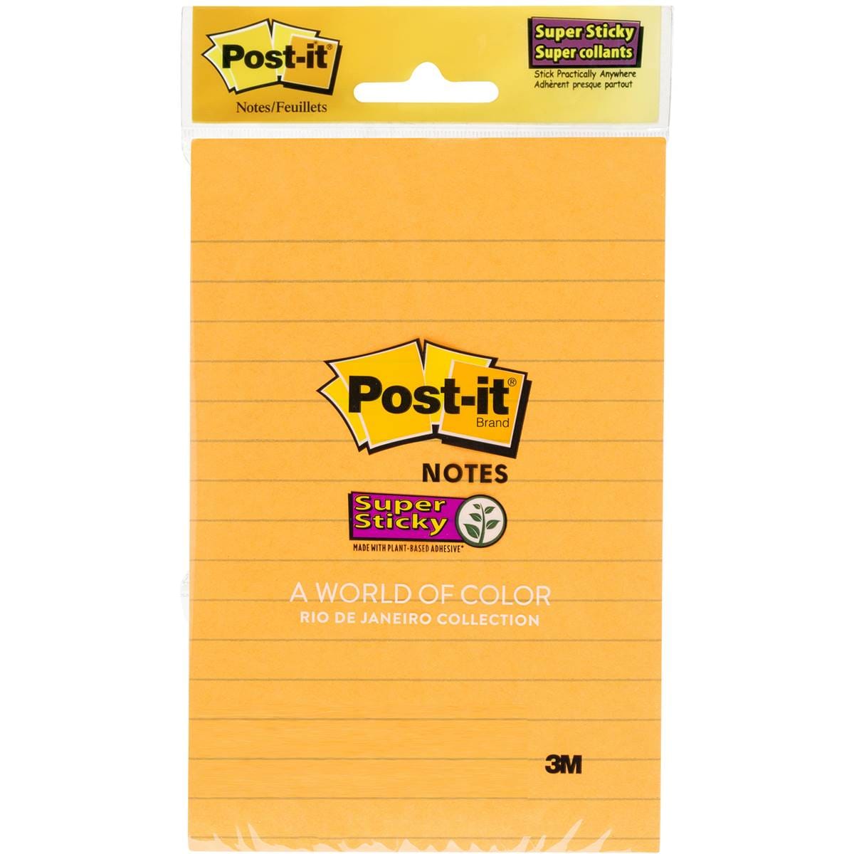 Postit Super Sticky Notes Note 102x148 Each Woolworths
