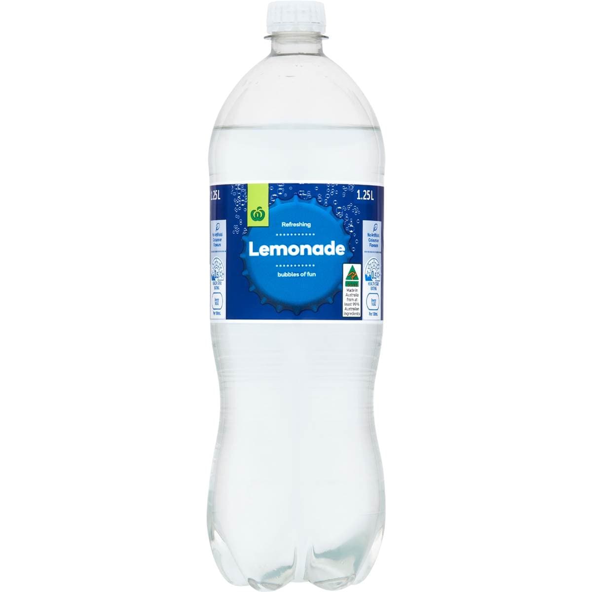 Woolworths Lemonade Bottle 1.25l Woolworths