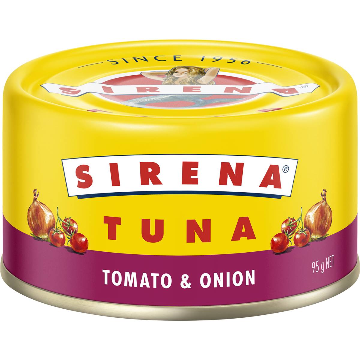 Sirena Tomato & Onion Tuna In Oil 95g Woolworths