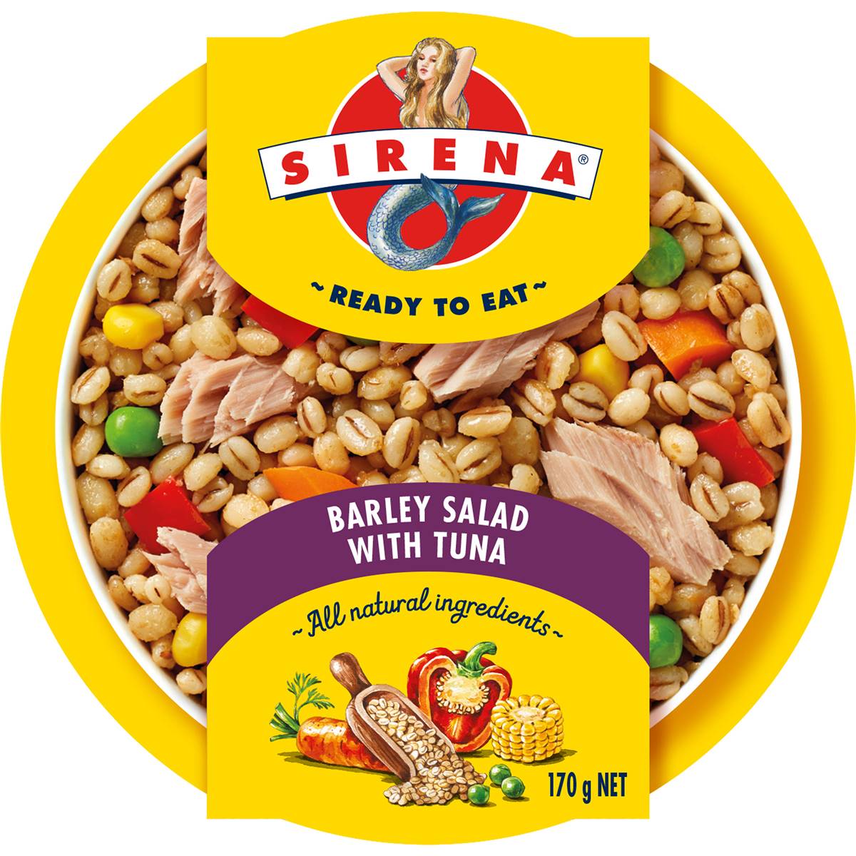 Sirena Barley Salad With Tuna 170g Woolworths