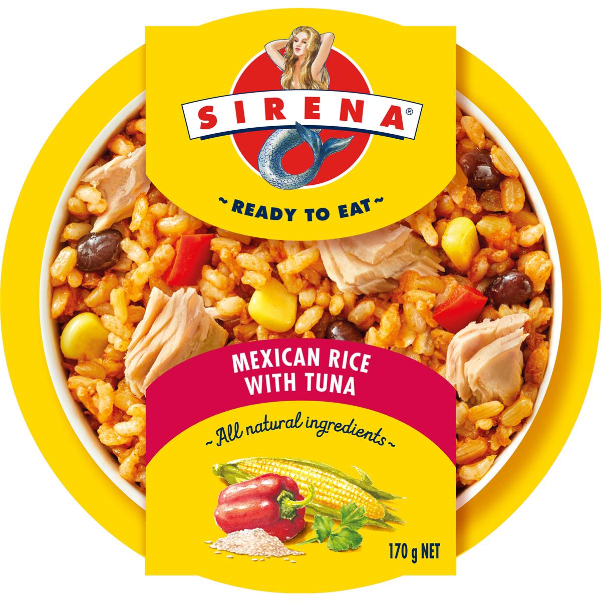 Sirena Mexican Rice With Tuna 170g Woolworths