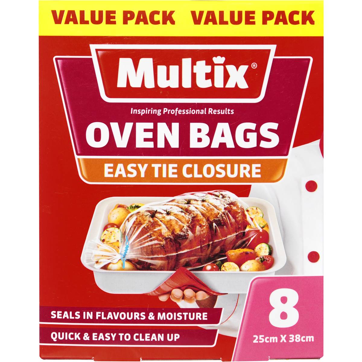 Multix Oven Bags Regular 8 Pack Woolworths