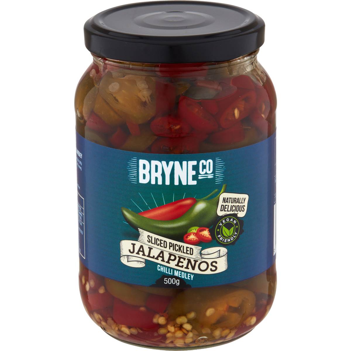 Bryne Co Sliced Pickled Jalapenos 500g Woolworths