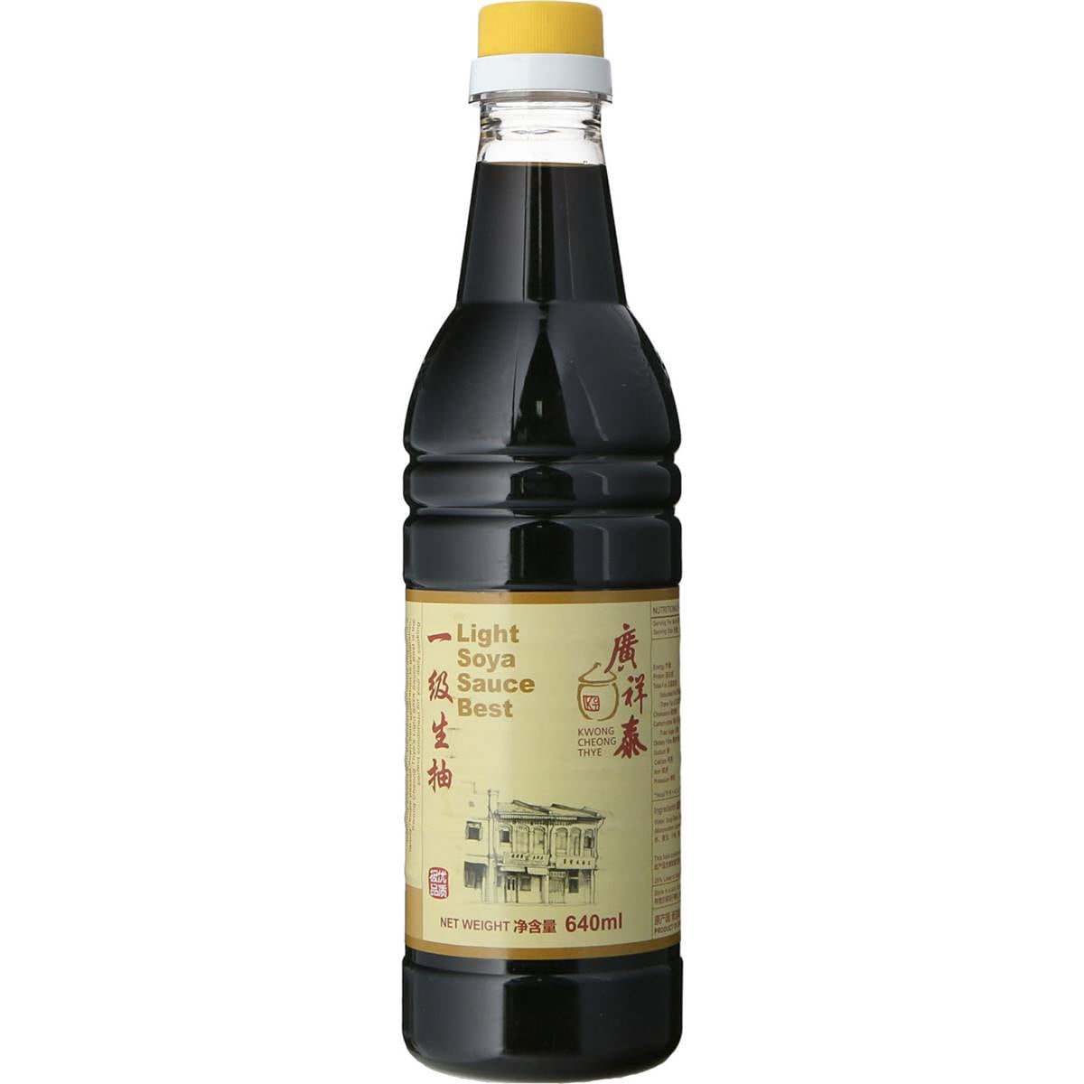 Kct Light Soy Sauce 640ml Woolworths