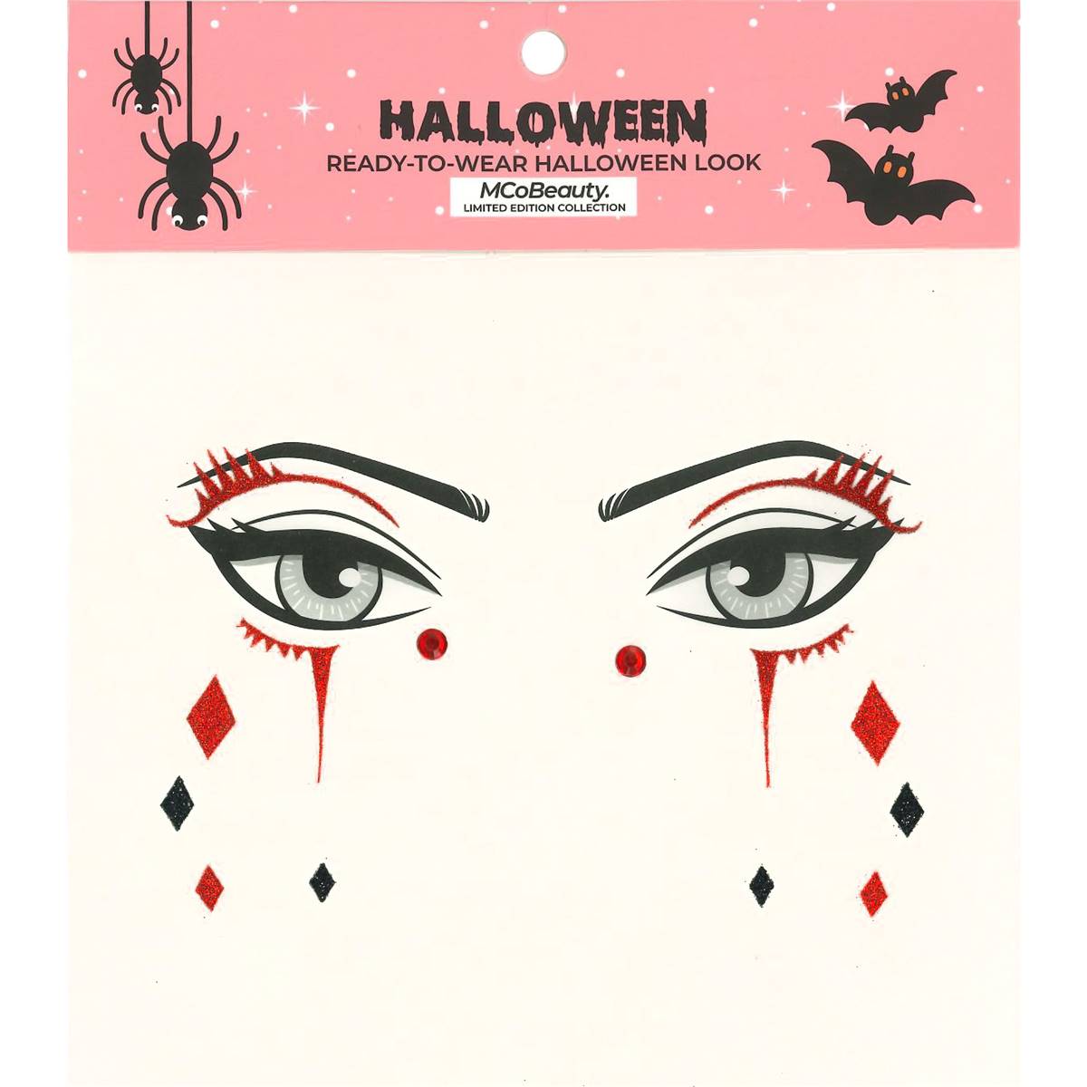 Mcobeauty Halloween Ready To Wear Face Gems Joker Each Woolworths
