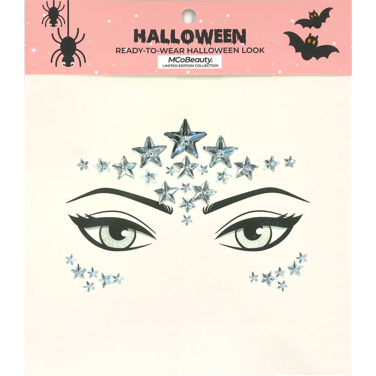 Mcobeauty Halloween Ready To Wear Face Gems Stars Each Woolworths