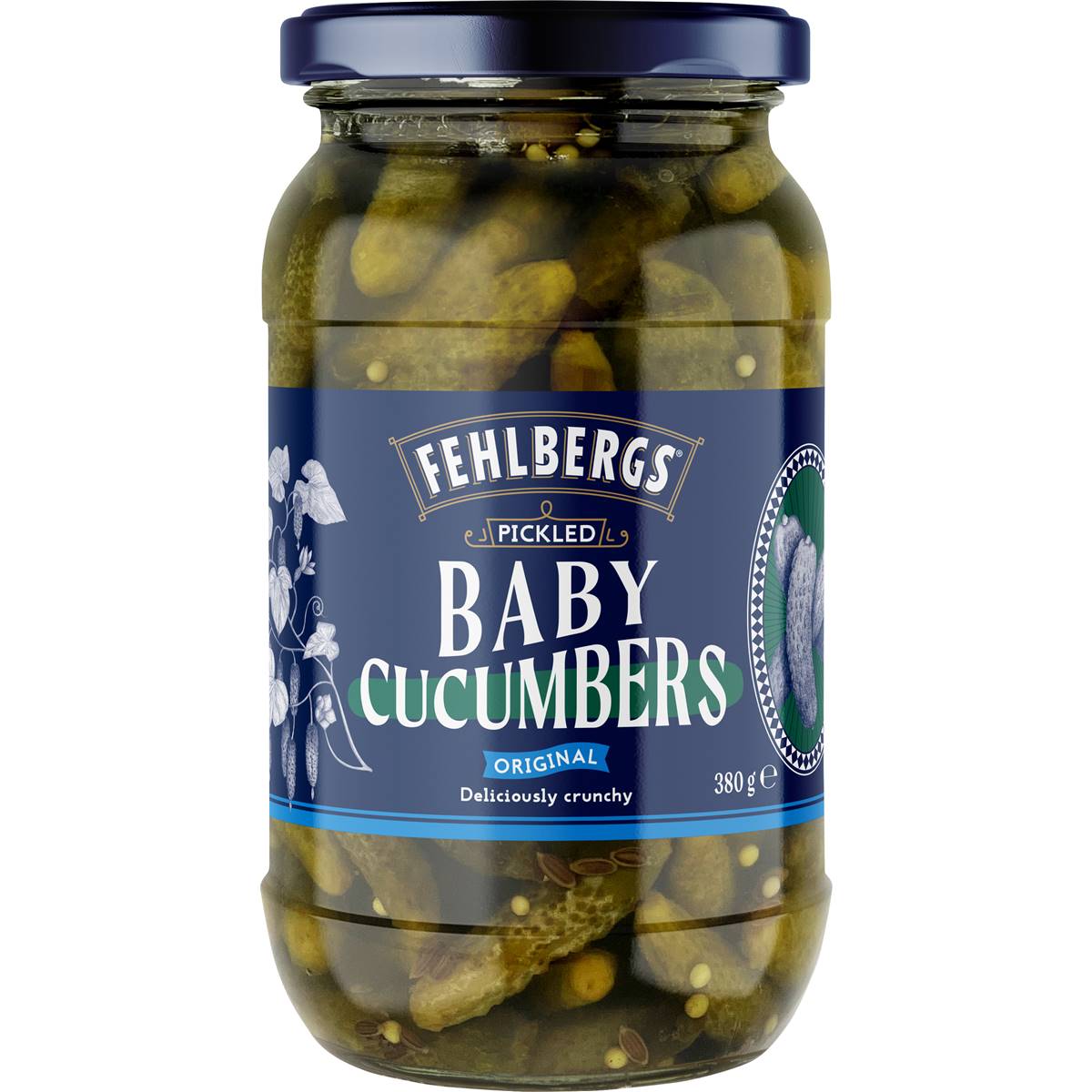 Fehlbergs Pickled Baby Cucumbers 