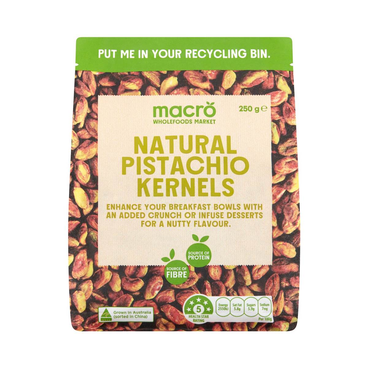 Macro Pistachio Kernels