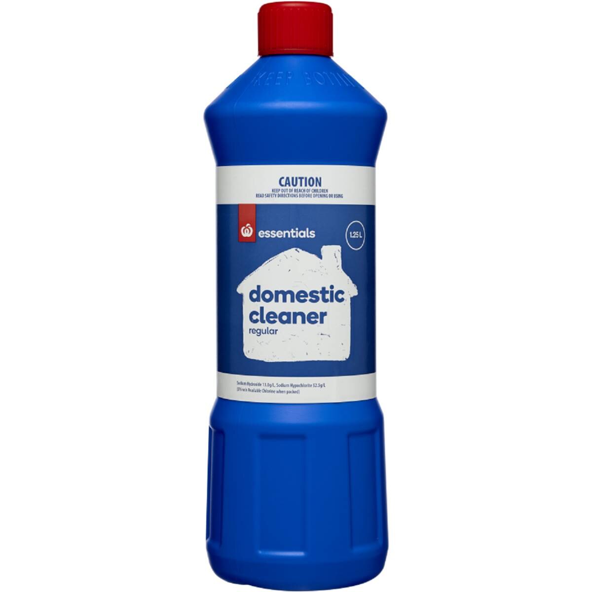 Essentials Domestic Cleaner Regular 1 25l Woolworths