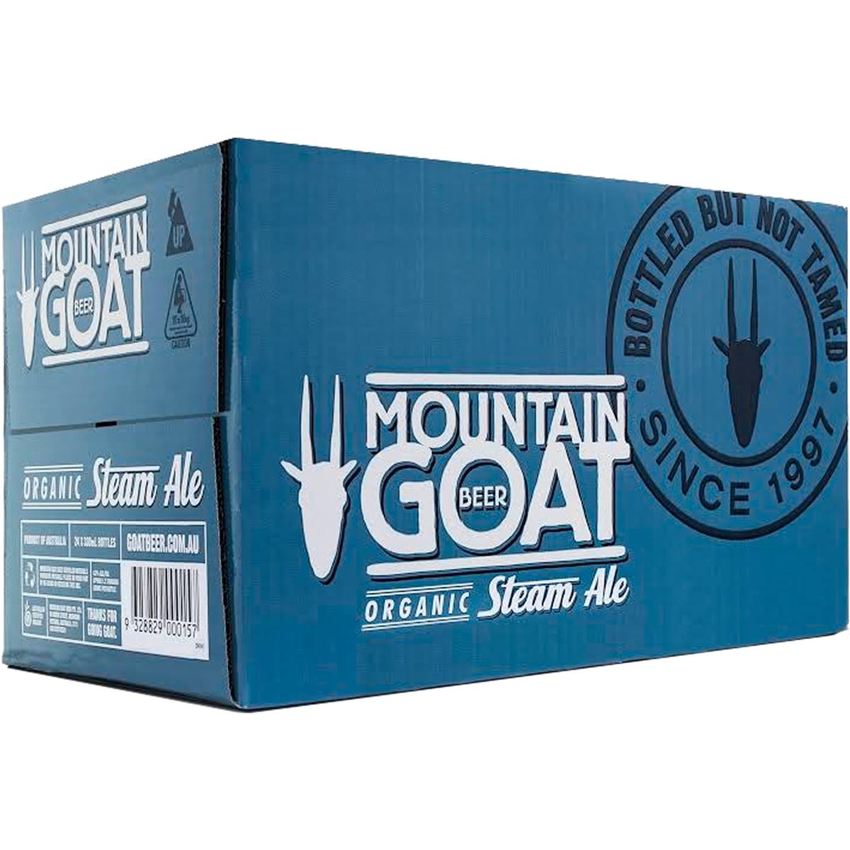 Mountain Goat Organic Steam Ale Bottles