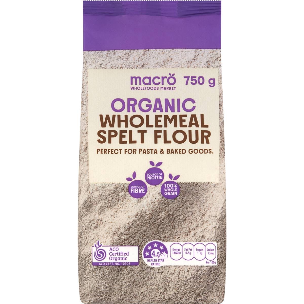 macro-organic-flour-wholemeal-spelt-750g-woolworths