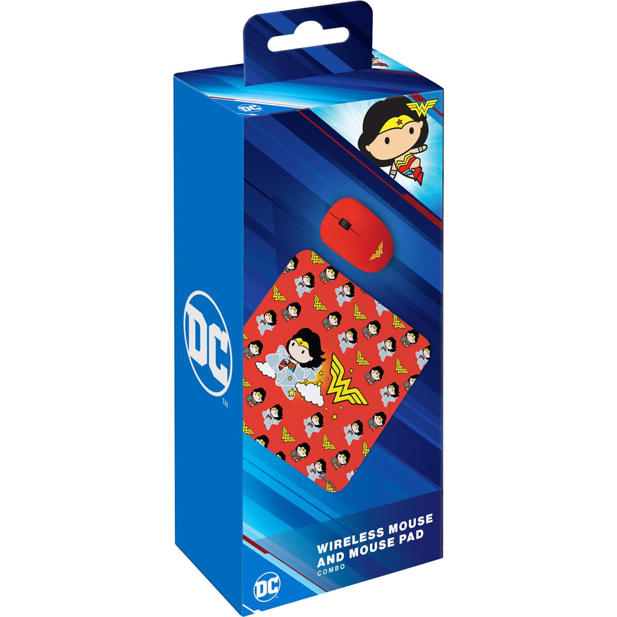 Wonder Woman Wireless Mouse & Mouse Pad