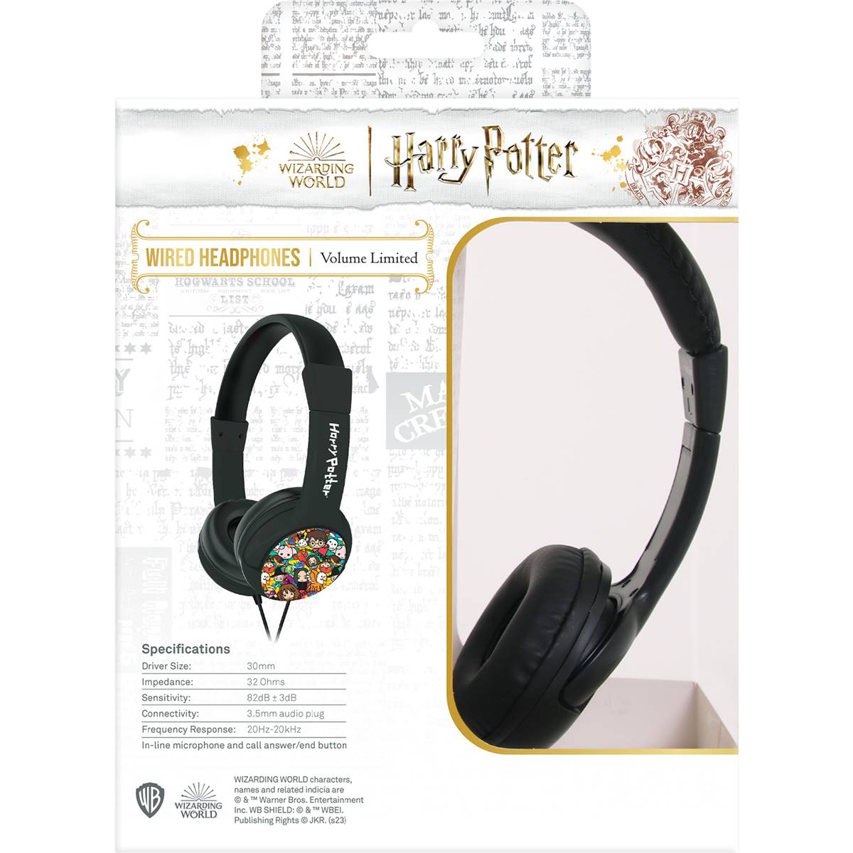 Harry Potter Kids Wired Headphones Each | Woolworths